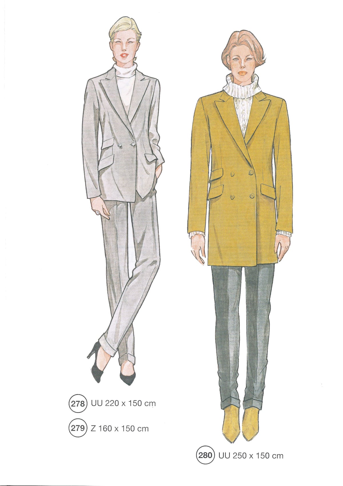 Lutterloh System sewing pattern — custom-fit fashion design 16 from Supplement 295