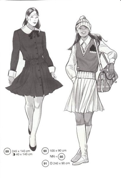 Lutterloh System sewing pattern — custom-fit fashion design 4 from Supplement 215