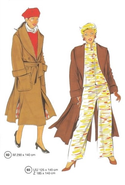 Lutterloh System sewing pattern — custom-fit fashion design 5 from Supplement 215