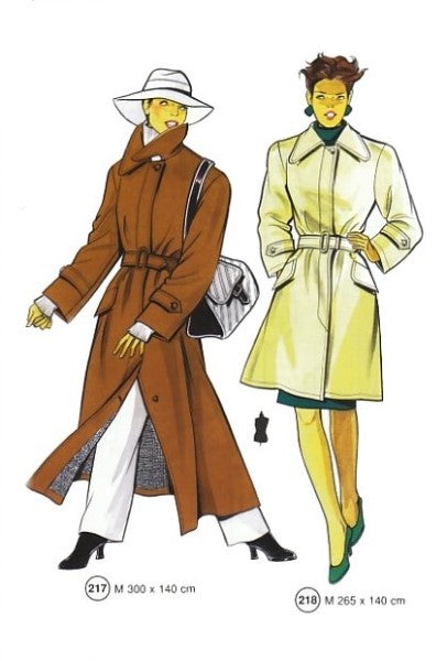 Lutterloh System sewing pattern — custom-fit fashion design 7 from Supplement 219