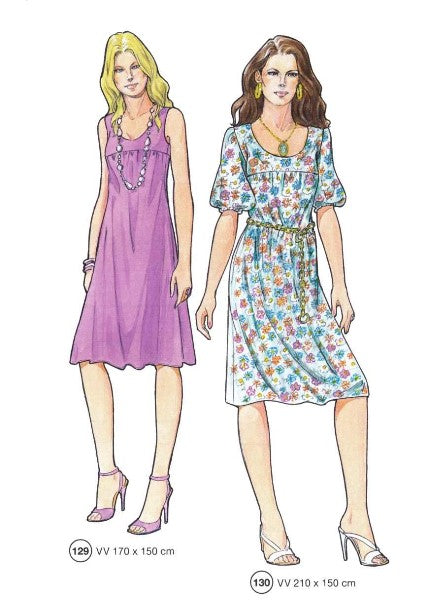 Lutterloh System sewing pattern — custom-fit fashion design 4 from Supplement 281