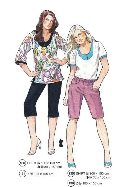 Lutterloh System sewing pattern — custom-fit fashion design 6 from Supplement 281