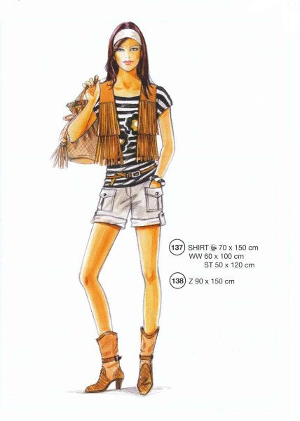 Lutterloh System sewing pattern — custom-fit fashion design 7 from Supplement 281