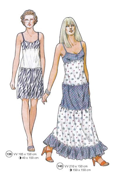 Lutterloh System sewing pattern — custom-fit fashion design 8 from Supplement 281