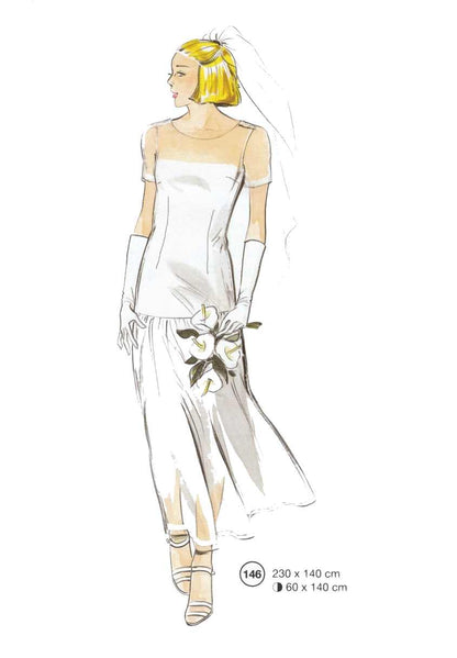 Lutterloh System sewing pattern — custom-fit fashion design 12 from Supplement 252