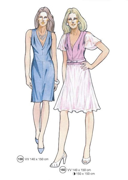Lutterloh System sewing pattern — custom-fit fashion design 16 from Supplement 281