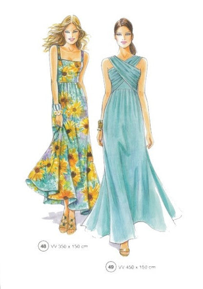 Lutterloh System sewing pattern — custom-fit fashion design 4 from Supplement 285