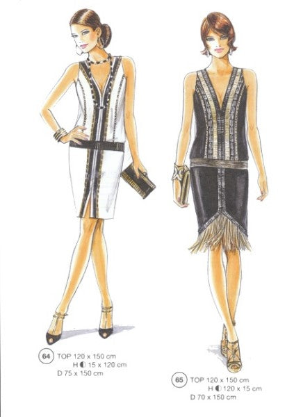 Lutterloh System sewing pattern — custom-fit fashion design 10 from Supplement 285