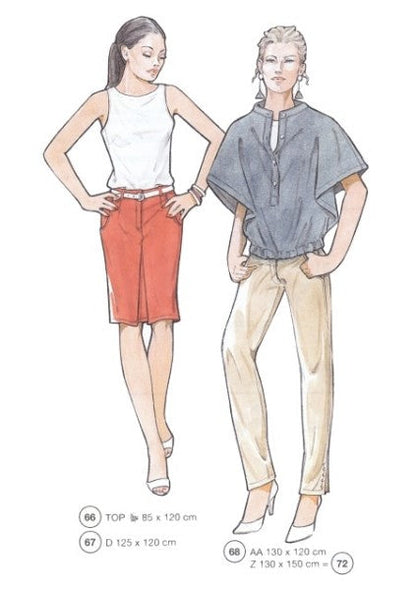 Lutterloh System sewing pattern — custom-fit fashion design 11 from Supplement 285