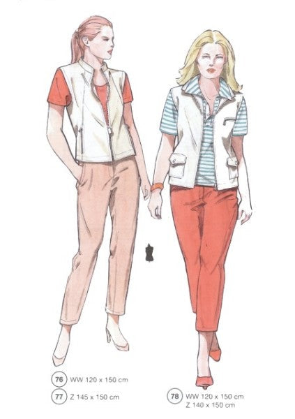 Lutterloh System sewing pattern — custom-fit fashion design 15 from Supplement 285