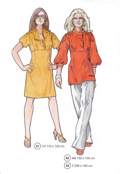 Lutterloh System sewing pattern — custom-fit fashion design 13 from Supplement 280