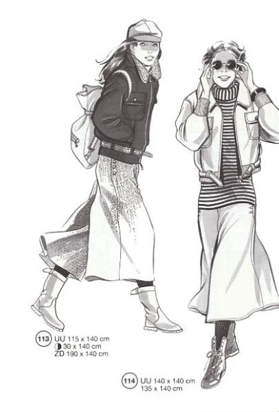 Lutterloh System sewing pattern — custom-fit fashion design 14 from Supplement 215