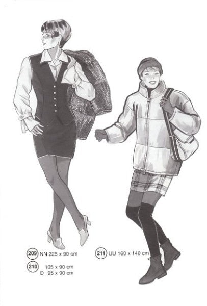 Lutterloh System sewing pattern — custom-fit fashion design 4 from Supplement 218