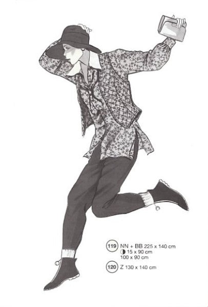 Lutterloh System sewing pattern — custom-fit fashion design 16 from Supplement 215