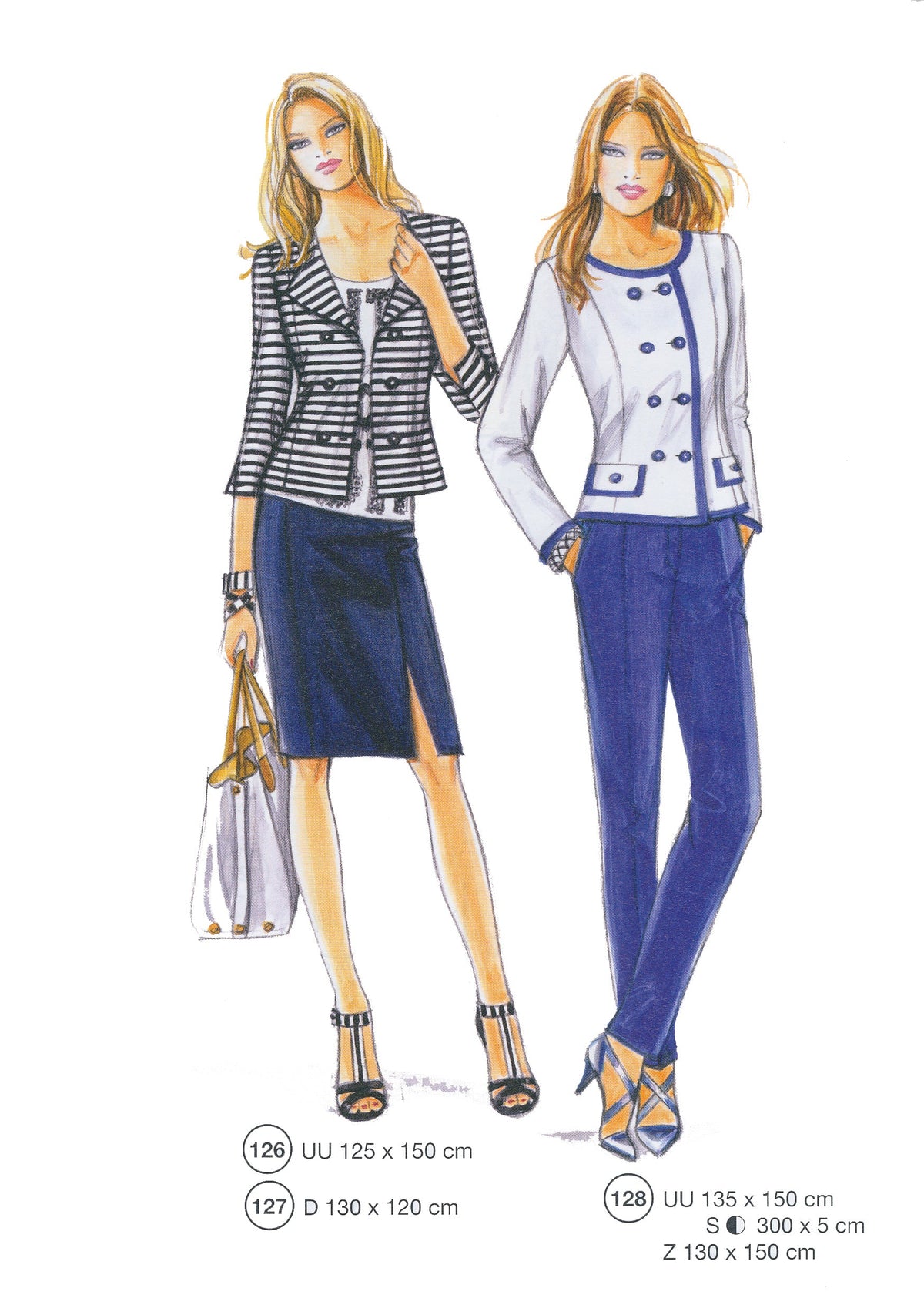 Lutterloh System sewing pattern — custom-fit fashion design 3 from Supplement 294