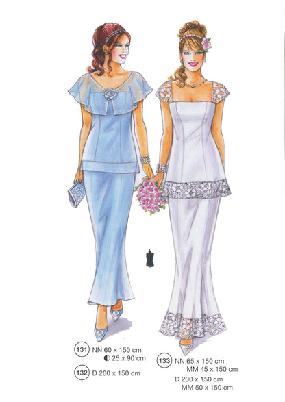 Lutterloh System sewing pattern — custom-fit fashion design 5 from Supplement 294