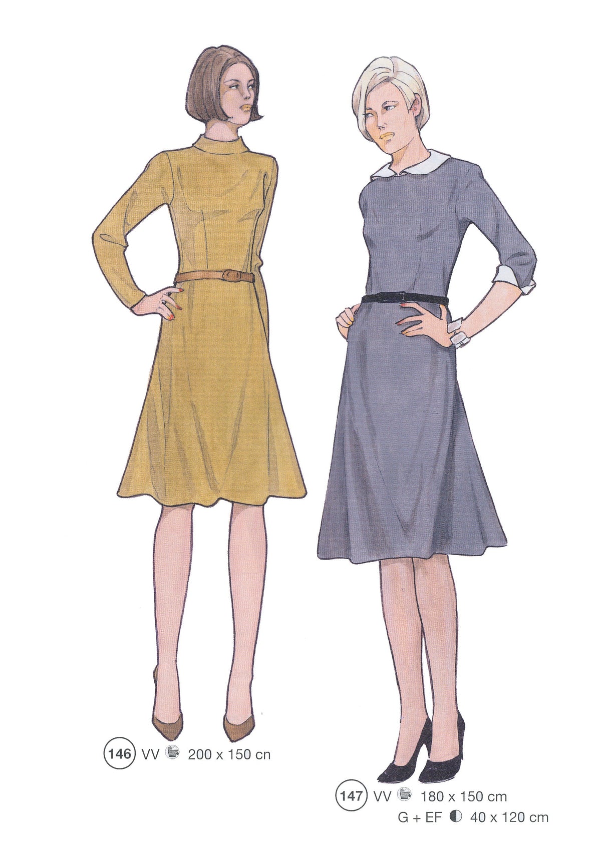 Lutterloh System sewing pattern — custom-fit fashion design 11 from Supplement 294