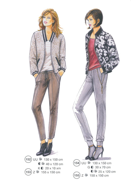 Lutterloh System sewing pattern — custom-fit fashion design 14 from Supplement 294
