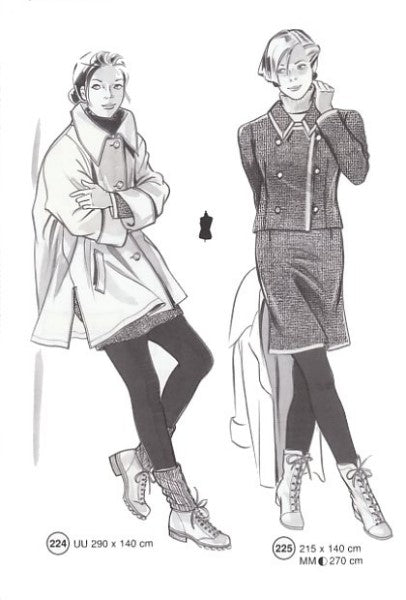 Lutterloh System sewing pattern — custom-fit fashion design 10 from Supplement 218