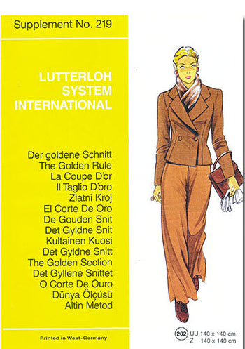 Lutterloh System Supplement No. 219 — cover