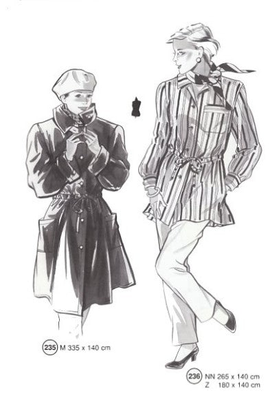 Lutterloh System sewing pattern — custom-fit fashion design 14 from Supplement 218
