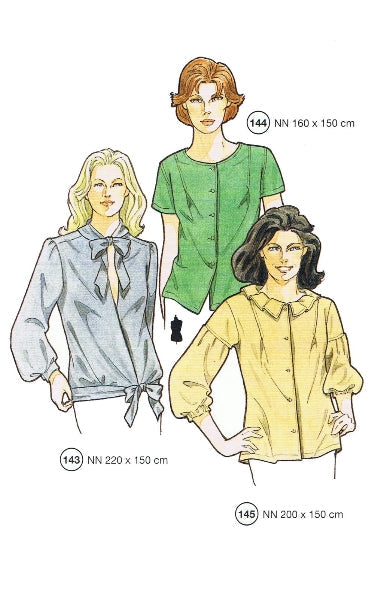 Lutterloh System sewing pattern — custom-fit fashion design 10 from Supplement 267