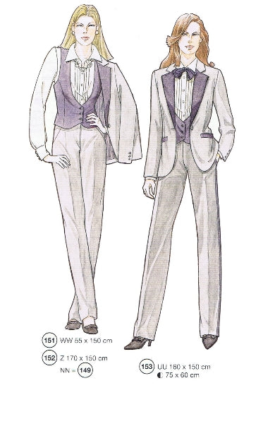 Lutterloh System sewing pattern — custom-fit fashion design 13 from Supplement 267