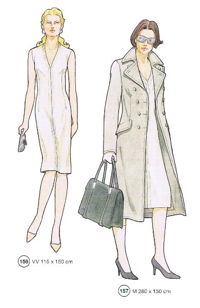 Lutterloh System sewing pattern — custom-fit fashion design 15 from Supplement 267