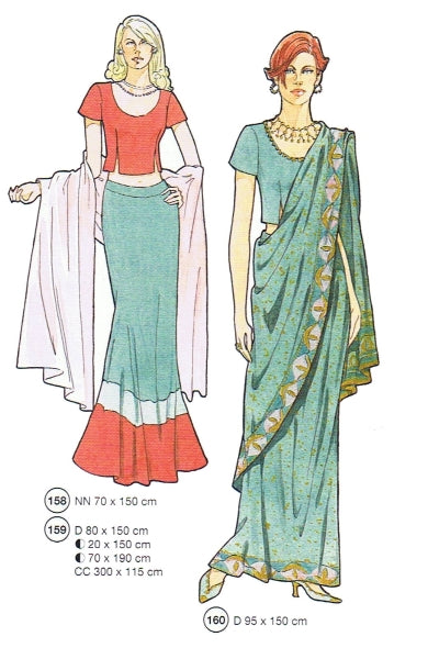 Lutterloh System sewing pattern — custom-fit fashion design 16 from Supplement 267