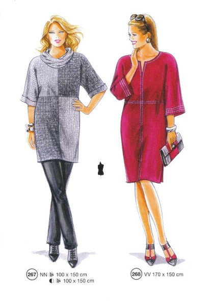 Lutterloh System sewing pattern — custom-fit fashion design 11 from Supplement 282