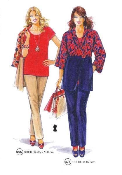 Lutterloh System sewing pattern — custom-fit fashion design 15 from Supplement 282