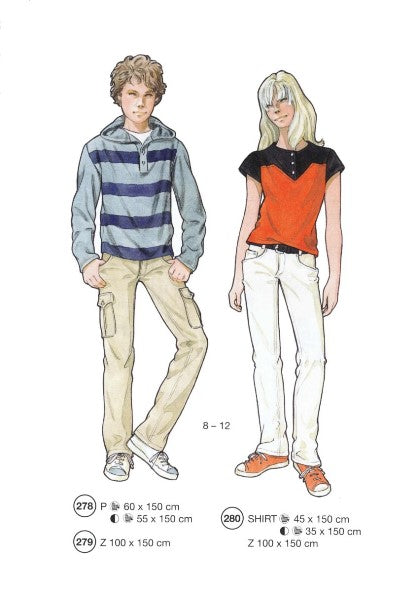 Lutterloh System sewing pattern — custom-fit fashion design 16 from Supplement 282