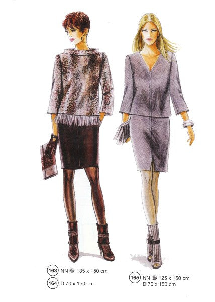 Lutterloh System sewing pattern — custom-fit fashion design 2 from Supplement 283