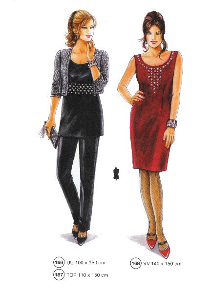Lutterloh System sewing pattern — custom-fit fashion design 3 from Supplement 283