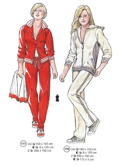 Lutterloh System sewing pattern — custom-fit fashion design 7 from Supplement 283