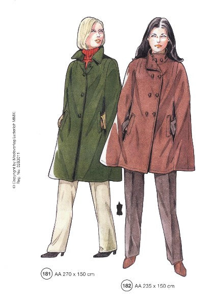 Lutterloh System sewing pattern — custom-fit fashion design 9 from Supplement 283