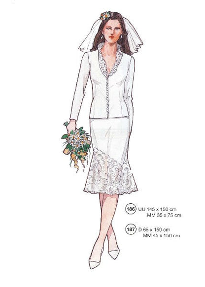 Lutterloh System sewing pattern — custom-fit fashion design 11 from Supplement 283