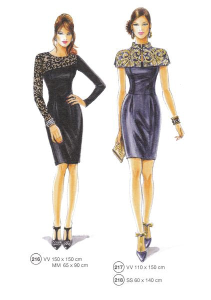 Lutterloh System sewing pattern — custom-fit fashion design 7 from Supplement 287