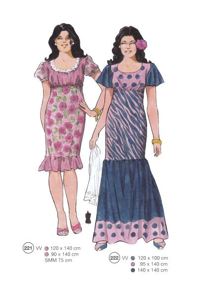 Lutterloh System sewing pattern — custom-fit fashion design 9 from Supplement 287