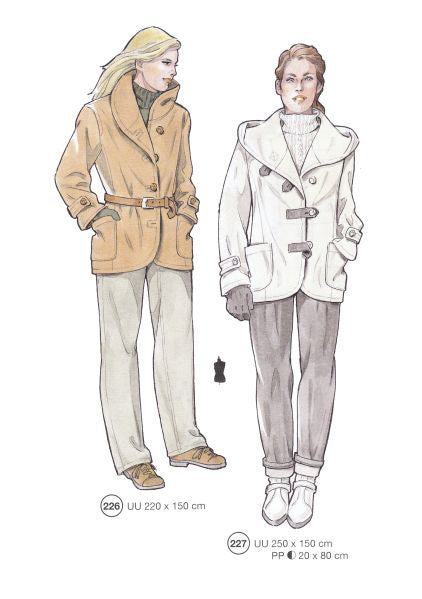 Lutterloh System sewing pattern — custom-fit fashion design 11 from Supplement 287