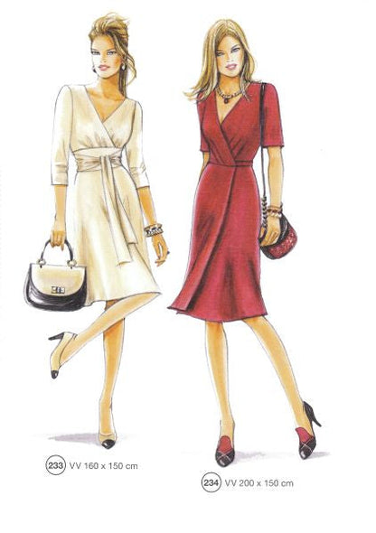 Lutterloh System sewing pattern — custom-fit fashion design 14 from Supplement 287
