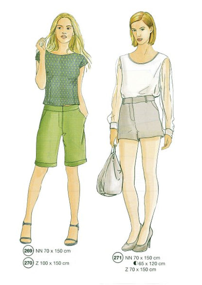 Lutterloh System sewing pattern — custom-fit fashion design 12 from Supplement 289