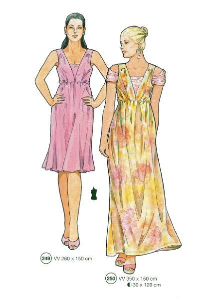 Lutterloh System sewing pattern — custom-fit fashion design 4 from Supplement 289