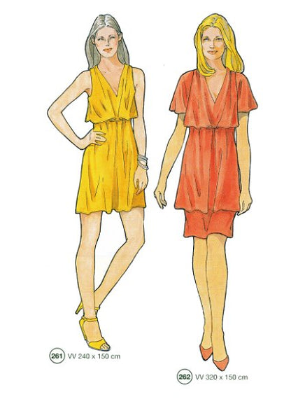 Lutterloh System sewing pattern — custom-fit fashion design 9 from Supplement 289