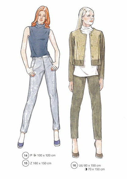 Lutterloh System sewing pattern — custom-fit fashion design 6 from Supplement 290