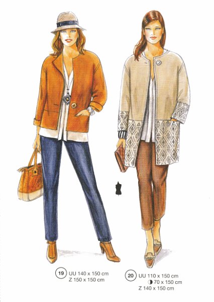 Lutterloh System sewing pattern — custom-fit fashion design 8 from Supplement 290