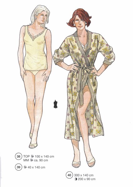 Lutterloh System sewing pattern — custom-fit fashion design 16 from Supplement 290