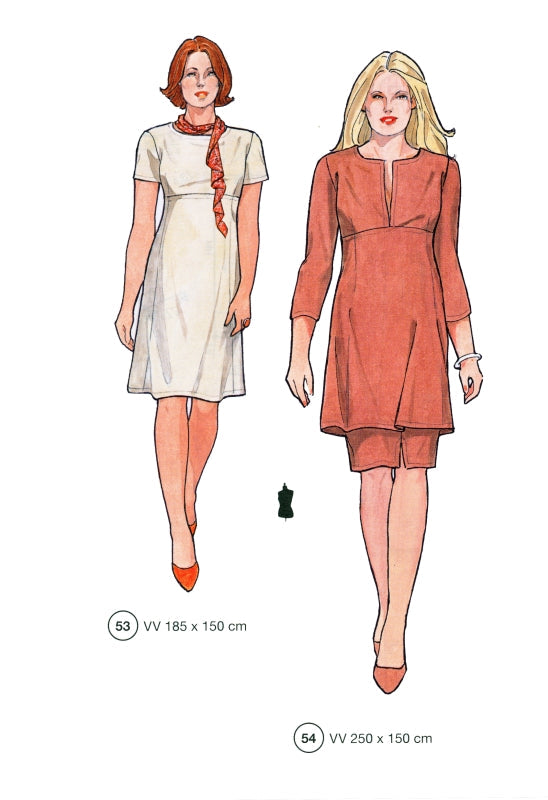 Lutterloh System sewing pattern — custom-fit fashion design 5 from Supplement 291
