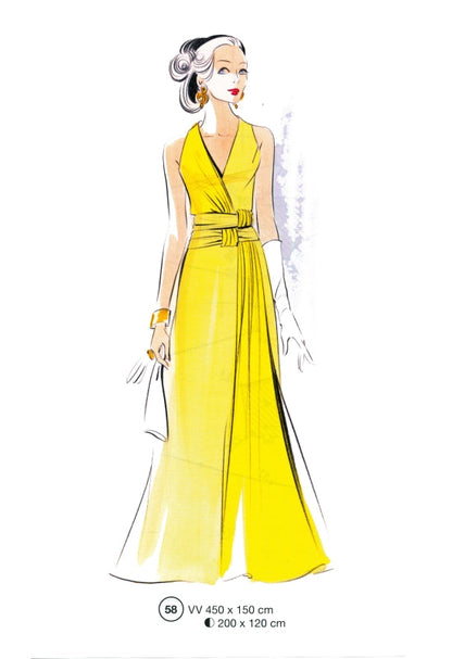 Lutterloh System sewing pattern — custom-fit fashion design 7 from Supplement 291