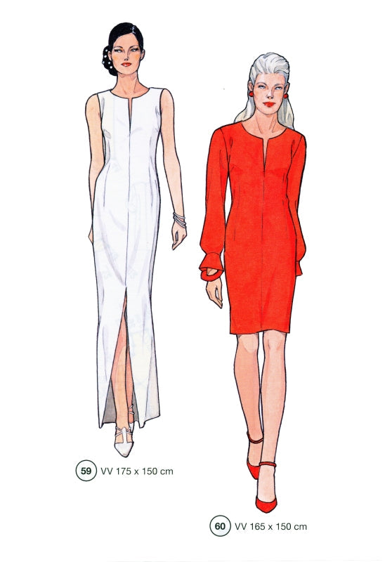 Lutterloh System sewing pattern — custom-fit fashion design 8 from Supplement 291